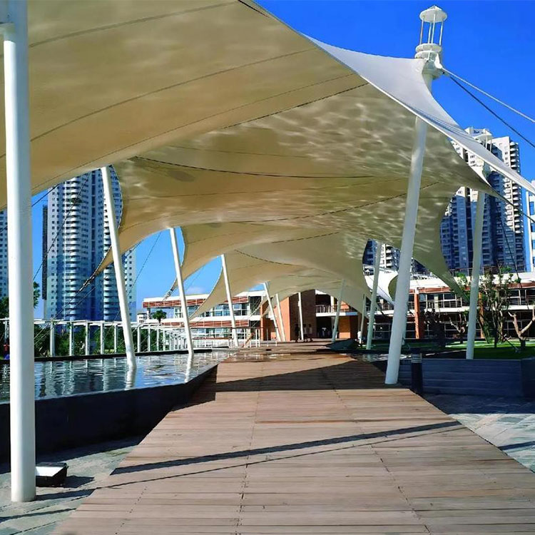 丹棱县膜结构景观棚