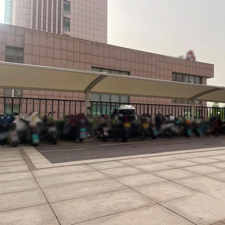 丹棱县膜结构电动车棚