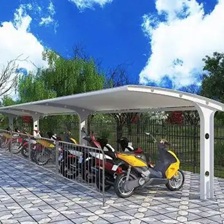 丹棱县膜结构电动车棚